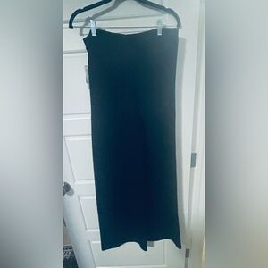 #183 NWT Very wide leg, thick comfortable dress pants.